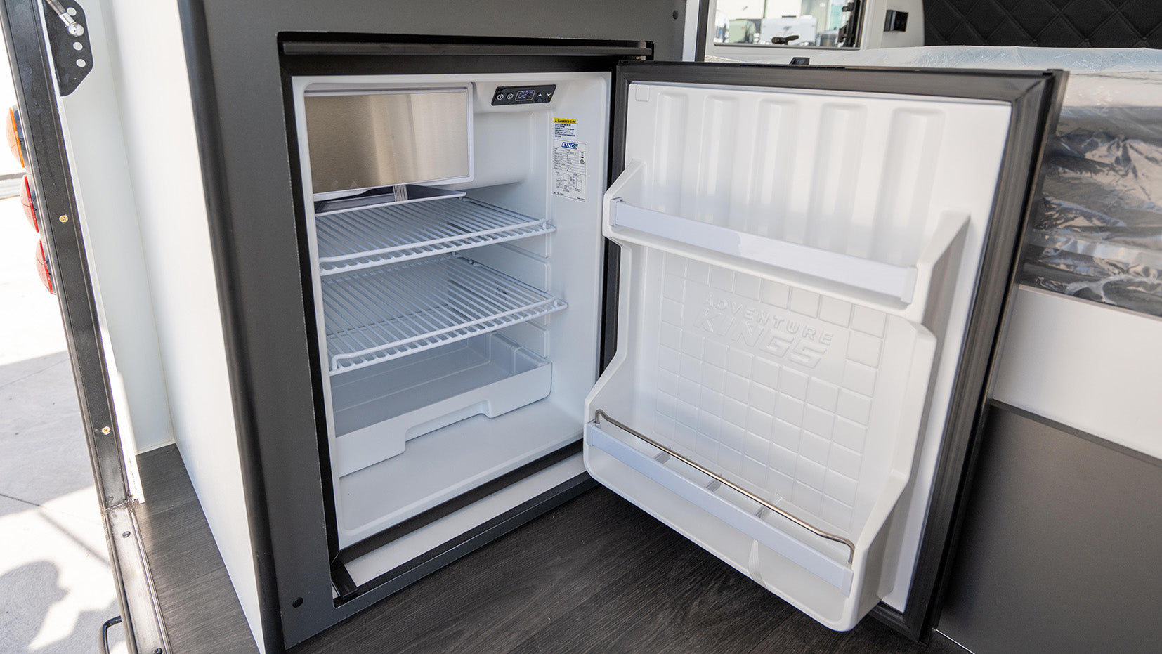 ProRV Echidna Pod Caravan Interior Fridge.