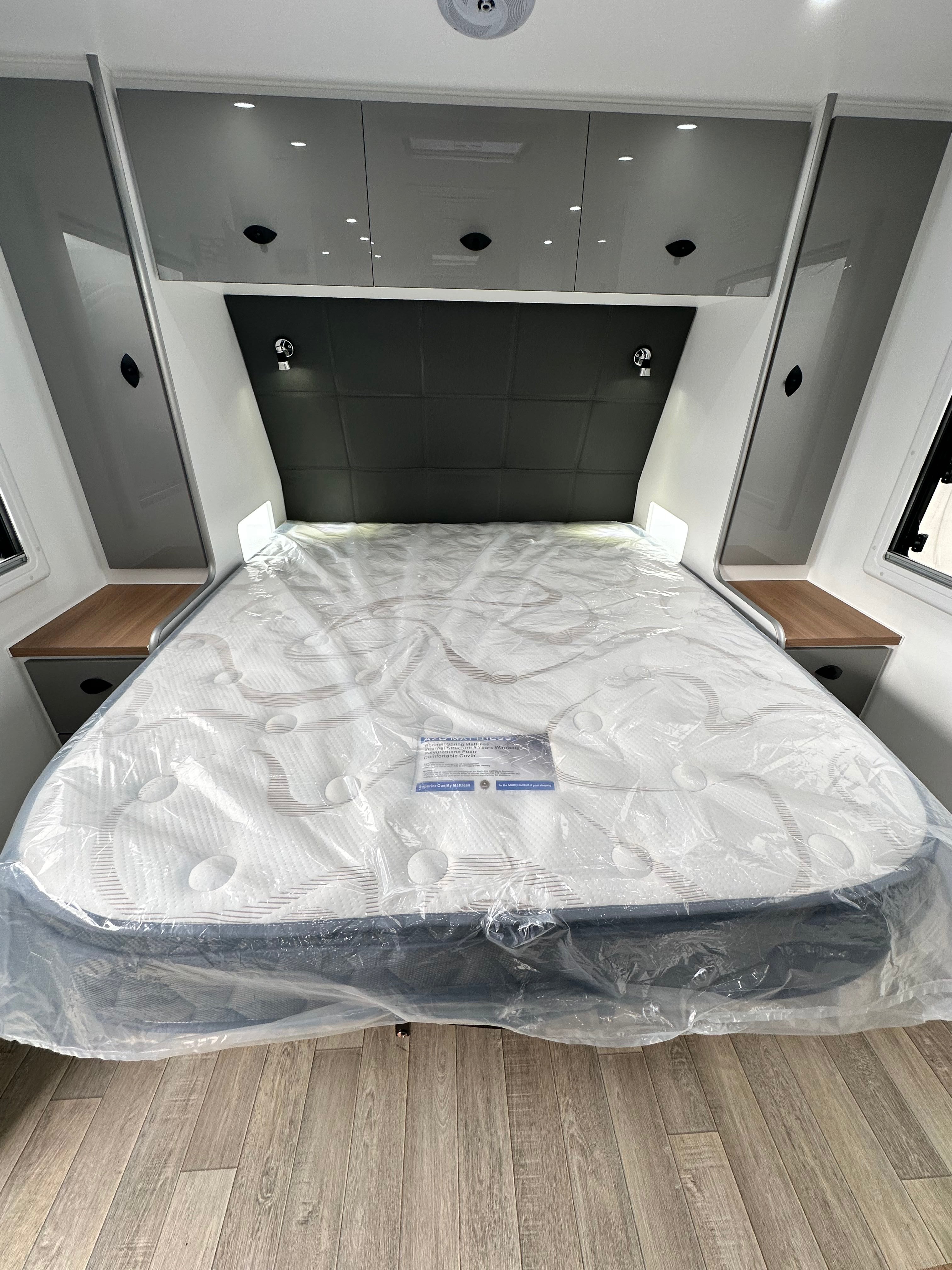 ProRV Caravans caravan bed.