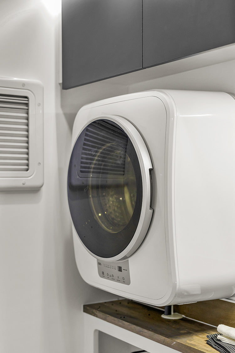 ProRV Puma Aluminium Frame Caravan Interior Washing Machine.