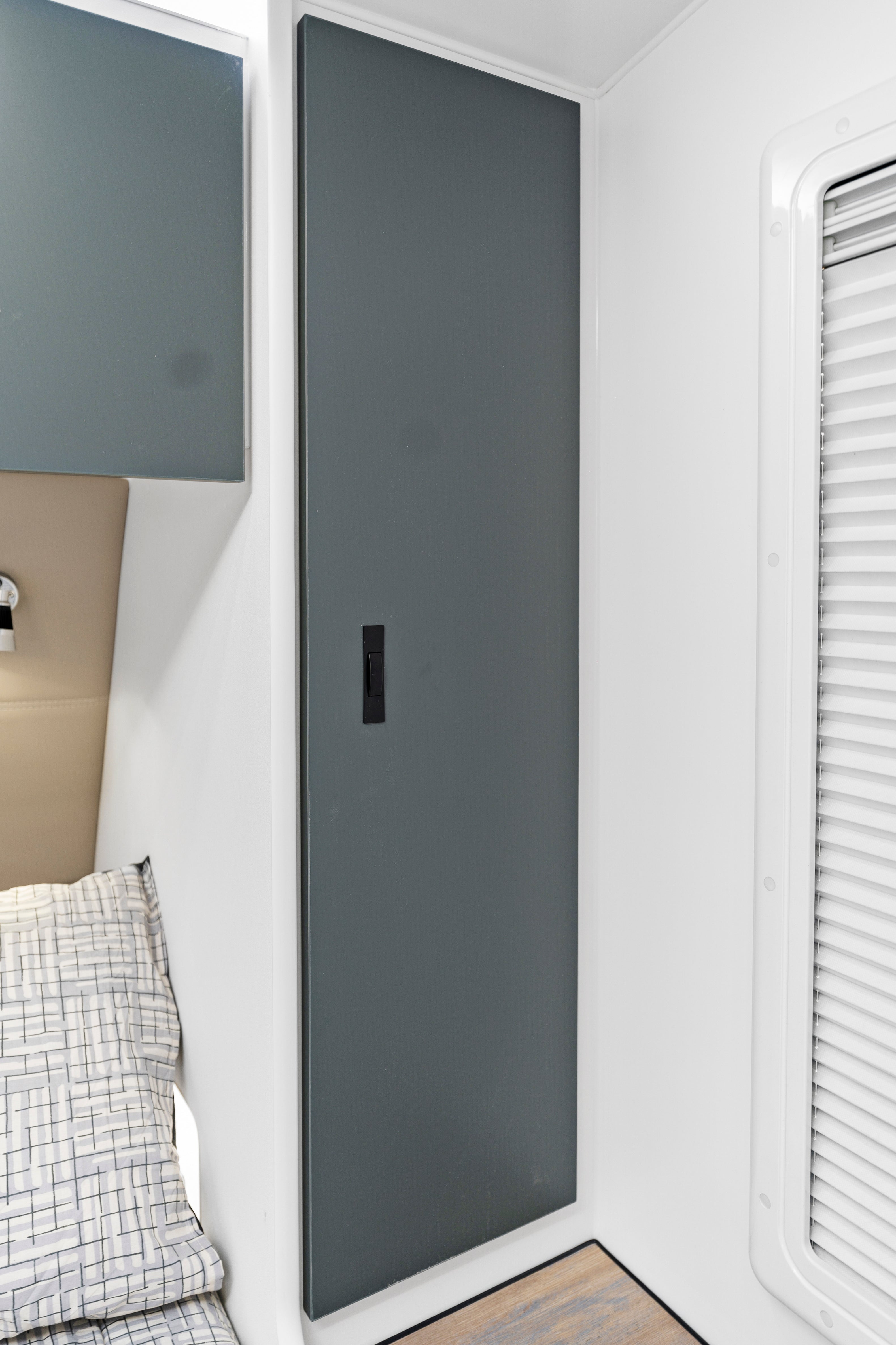 ProRV Panther Aluminium Frame Caravan Interior Closet.