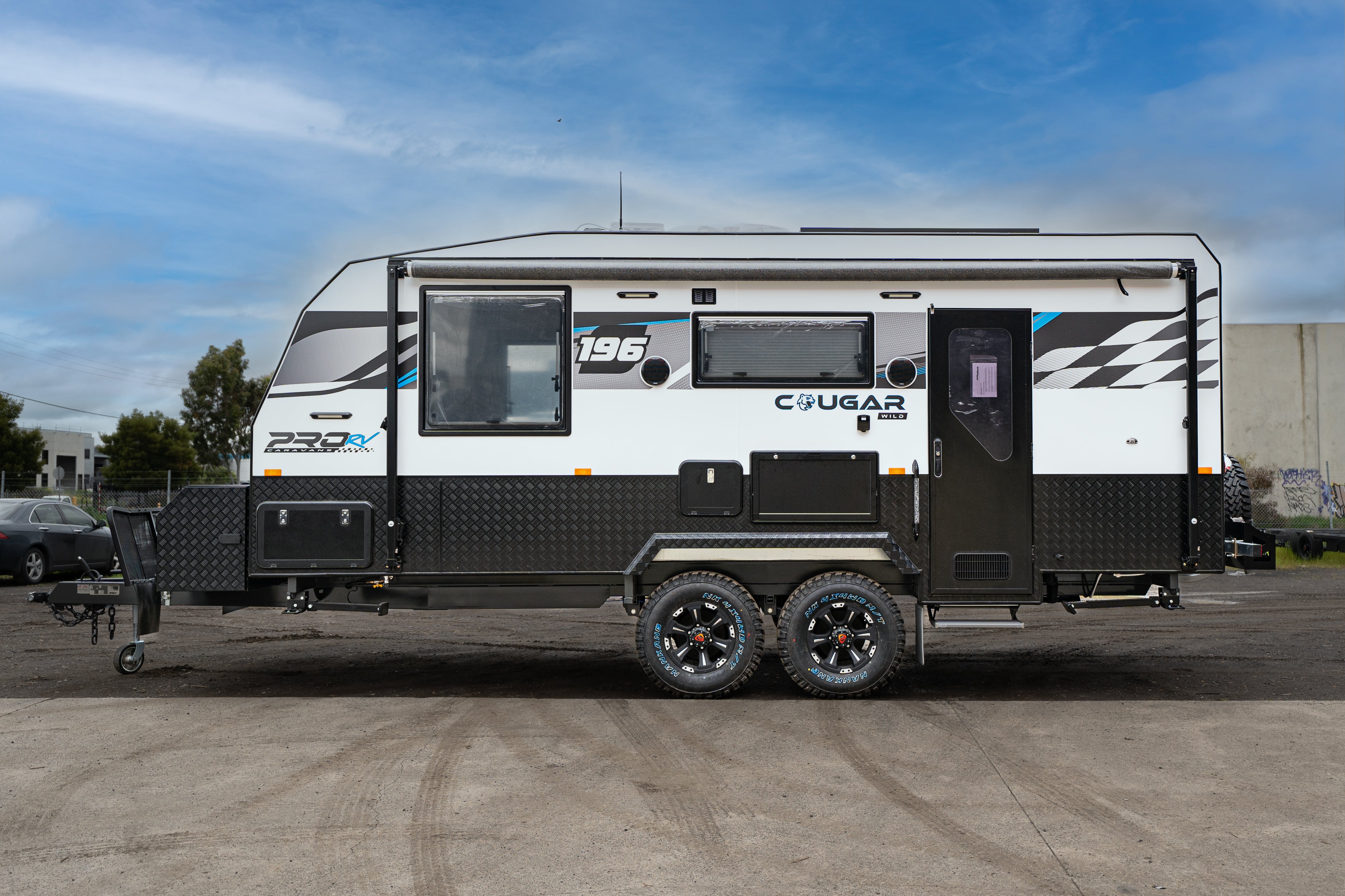 ProRV Cougar Caravan Side View Left.
