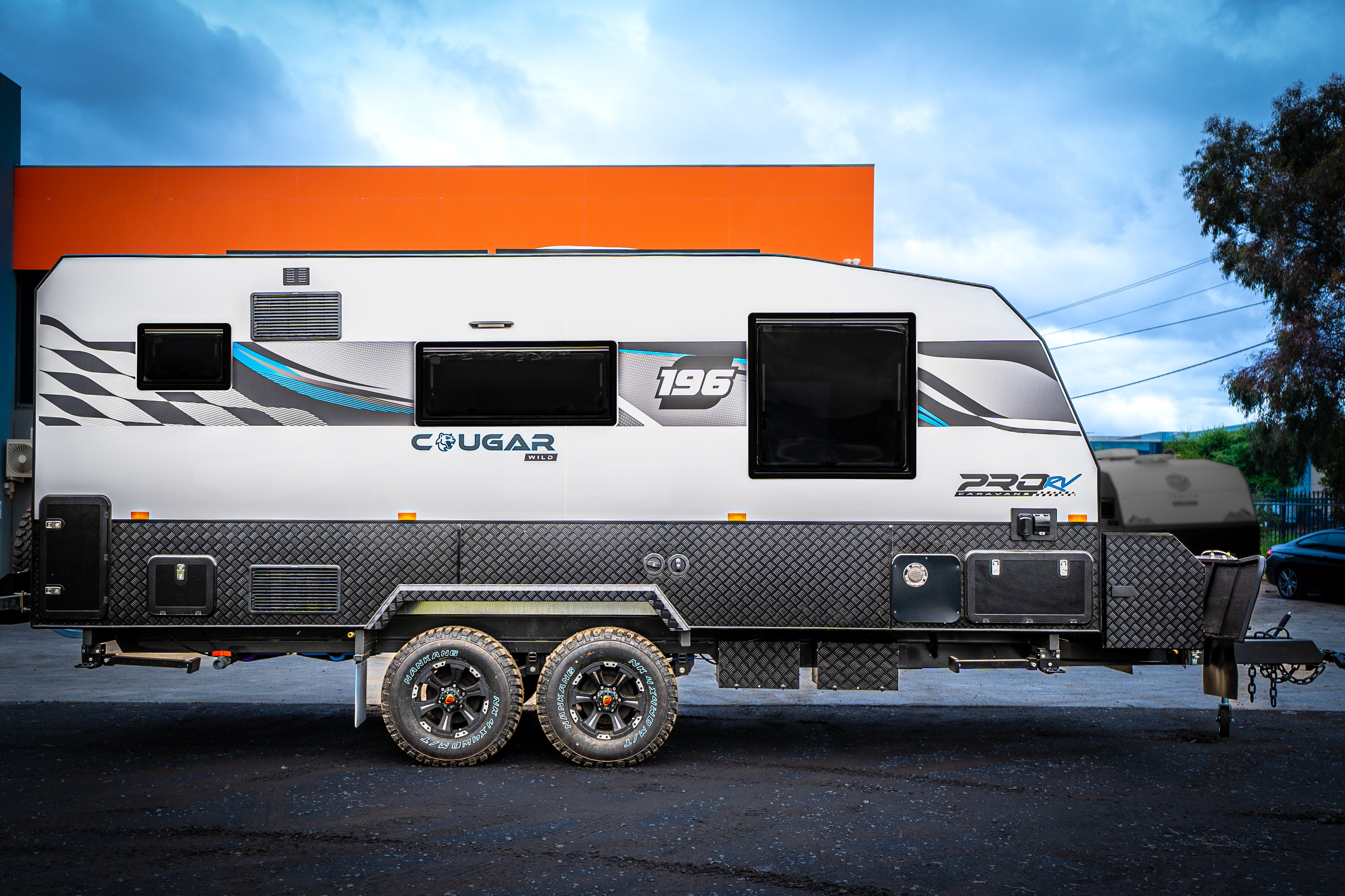 ProRV Cougar Caravan Side View Right.