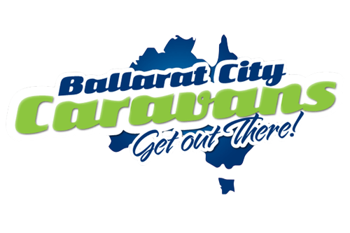 Ballarat City Caravans logo.